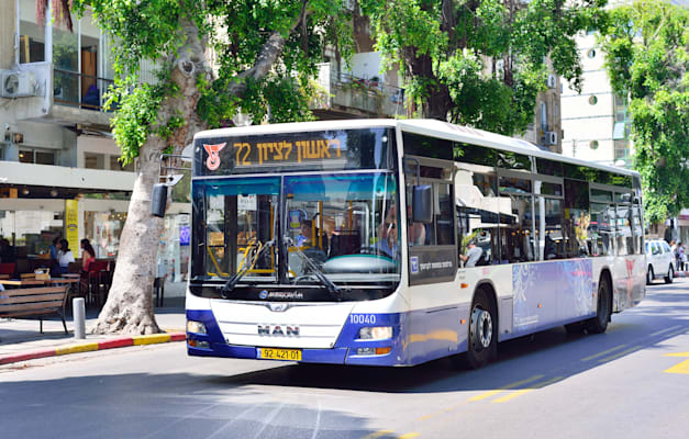 אוטובוס של דן / צילום: Shutterstock אוטובוס של דן / צילום: Shutterstock