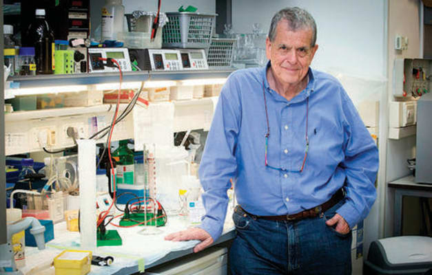 פרופ' אהרון צ'חנובר, חתן פרס נובל לשנת 2004, חוקר בפקולטה לרפואה בטכניון וממייסדי טריפוד / צילום: צבי ריגר