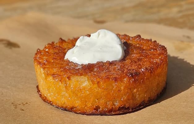 הקינוח האלמותי של קפה גן עד, פורטוקלופיטה / צילום: אילון פמיליה