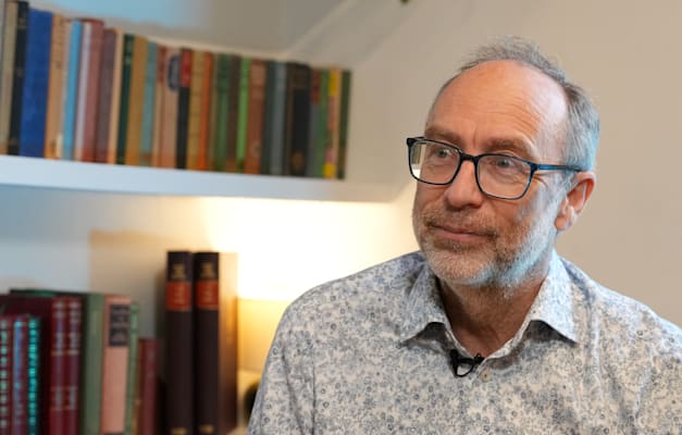 מייסד ויקיפדיה ג'ימי ויילס / צילום: ap, Frank Augstein