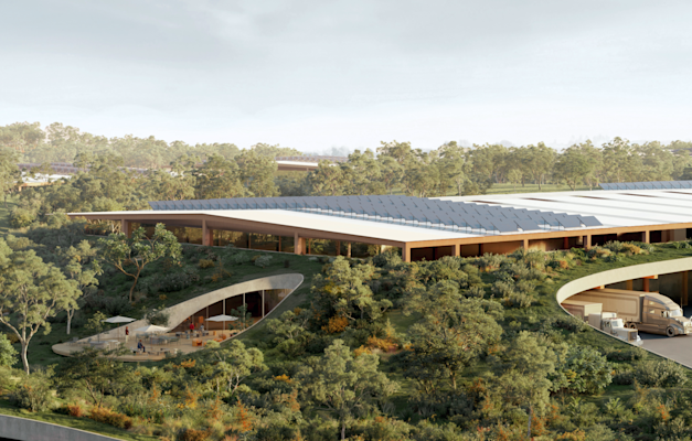 הדמיה של פרויקט עדן בשיתוף פעולה עם קבוצת הנדל''ן גודמן / צילום:  באדיבות Oxman