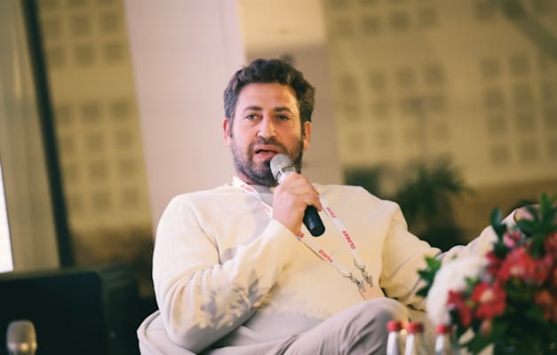 לירן לנגליב, מנכ''ל Conexa, בכנס שמים את הצפון במרכז / צילום: שלומי יוסף