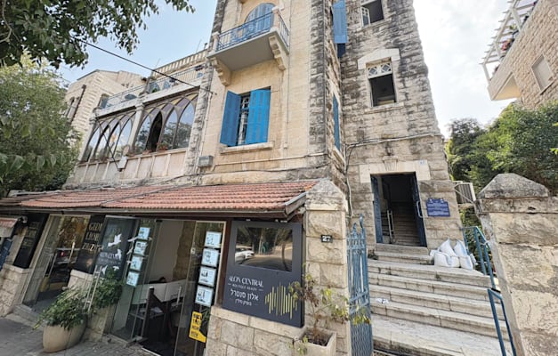 הדירה ברחוב זאב ז'בוטינסקי בטלביה בירושלים / צילום: אלרוי ששון