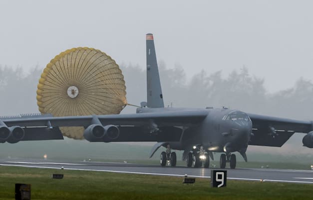 B-52 Stratofortress / צילום: Reuters, Toby Melville