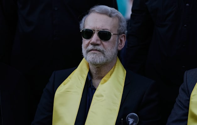 עלי לאריג'אני / צילום: ap, Bilal Hussein