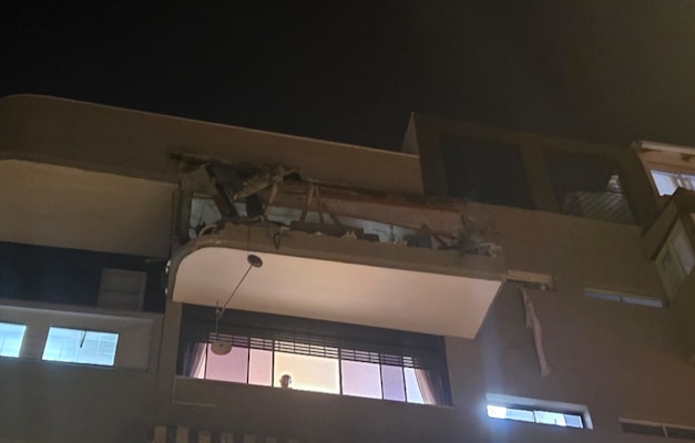 זירת הפגיעה ברמת גן בה נהרגו ירון ואילנה משה ז''ל / צילום: דוברות כבאות והצלה לישראל