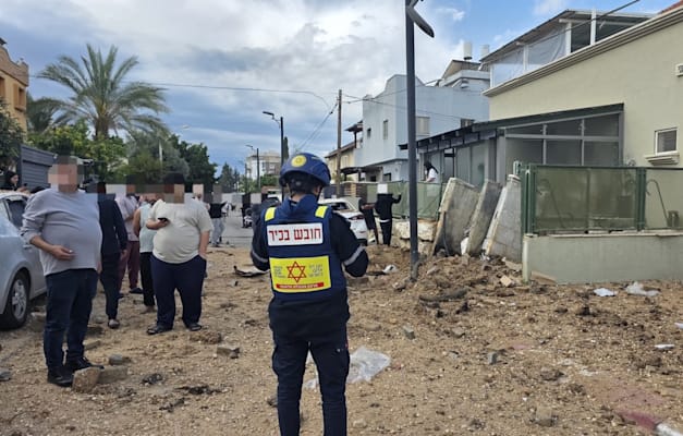 זירת נפילה במרכז הארץ / צילום: מד''א