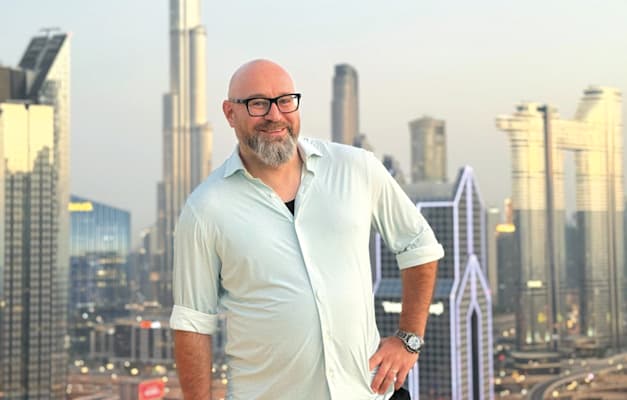 אלכסנדר סופינסקי, גר באזור אל ג'דף. ''לא שומעים את היירוטים'' / צילום: פרטי