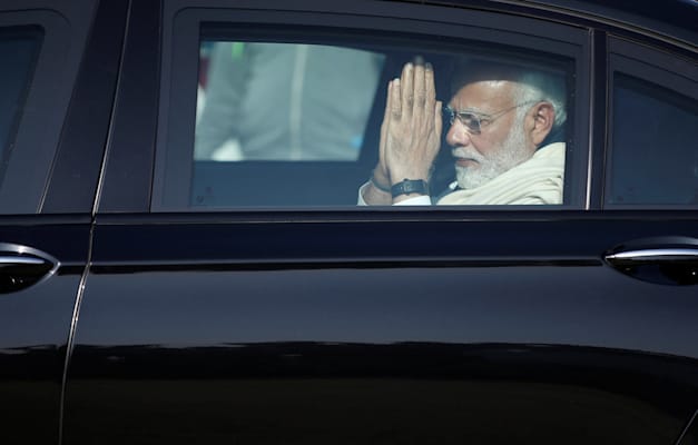 ראש ממשלת הודו נרנדרה מודי / צילום: Reuters, Amit Dave