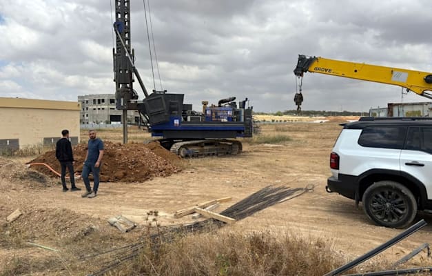 עבודות פיתוח ותשתית להקמת חוות שרתים בפארק עידן הנגב / צילום: פארק עידן הנגב עבודות פיתוח ותשתית להקמת חוות שרתים בפארק עידן הנגב / צילום: פארק עידן הנגב
