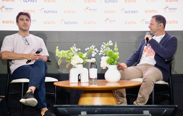 עורך ההייטק אסף גלעד בשיחה עם ליעד אגמון בכנס TECH IL / צילום: ניב קנטור
