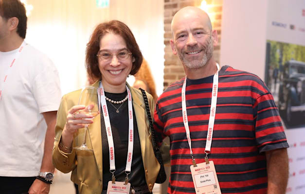 צור גולן ואלונה בר און, מו''ל גלובס / צילום: ענבל מרמרי