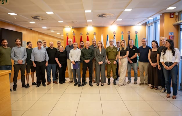 מפגש של מנכ''ל משרד הביטחון עם מנכ''לי חברות דיפנסטק / צילום: אגף דוברות וקשרי ציבור במשרד הביטחון