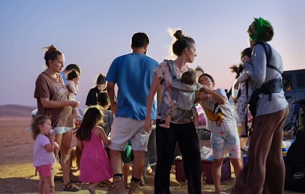 חברי הגרעין. ''חיפשנו שנים מקום שנוכל לעשות בו התיישבות. מצאנו'' / צילום: יונתן בלום