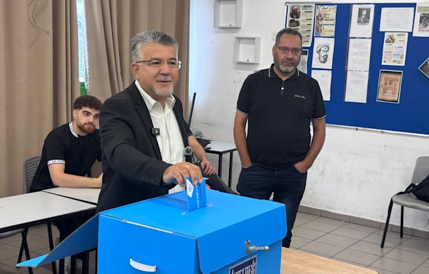 יו״ר הרשימה המשותפת פרופ׳ יוסף ג׳בארין / צילום: הרשימה המשותפת