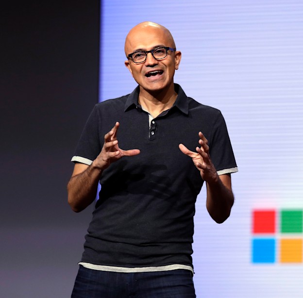 מנכ''ל מיקרוסופט, סאטיה נאדלה / צילום: ap, Elaine Thompson