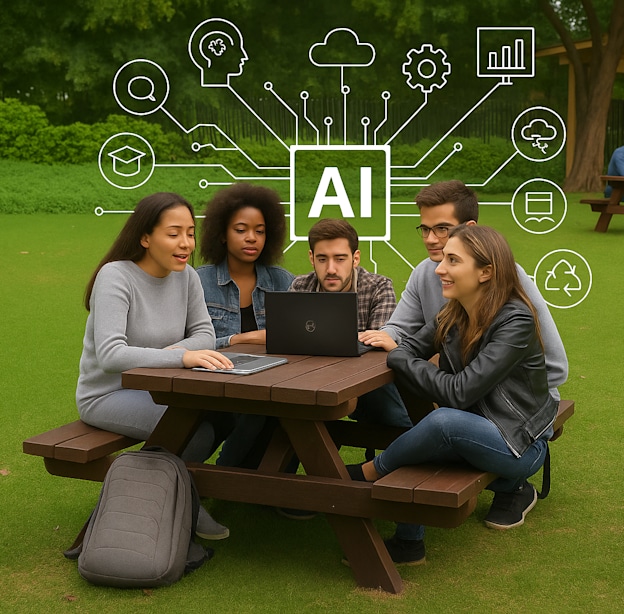 התמונה נוצרה בעזרת ai / צילום: באדיבות מכללת שערי מדע ומשפט