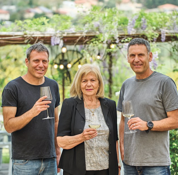 גולן, קמי וגלעד פלם / צילום: אלעד ברמי