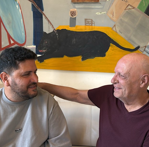 אילן ואלון שבתאי. ''ראיתי אנשים יוצאים בוכים מאבא שלי'' / צילום: דניאל אבני