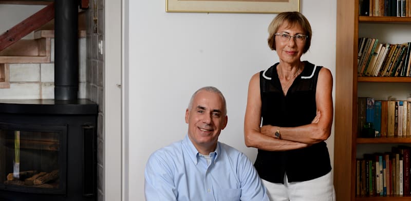 דליה מגידו ואודי גלבוע / צילום: איל יצהר