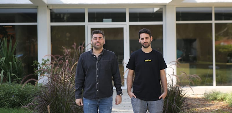 איציק אלבז ועירא בלסקי, מייסדי חברת ארטליסט / צילום: מתן פורטנוי