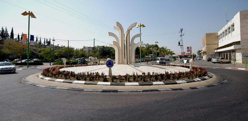 העיר אופקים בדרום / צילום: איל יצהר