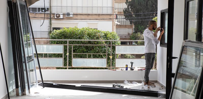 דירה בשיפוץ / צילום: כדיה לוי