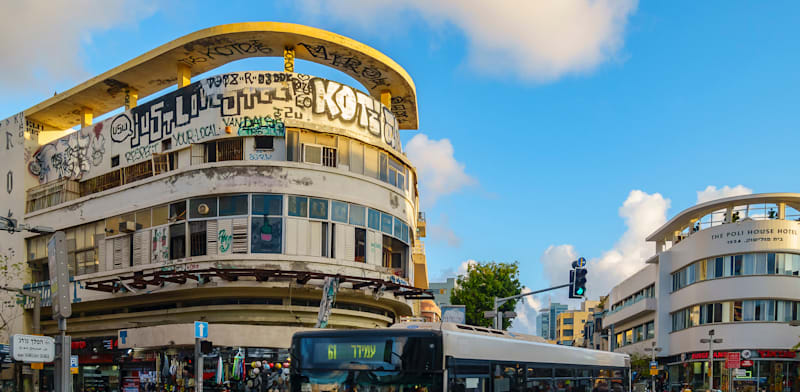 כיכר מגן דוד בתל אביב, שבה מתוכננת תחנת מטרו / צילום: Shutterstock