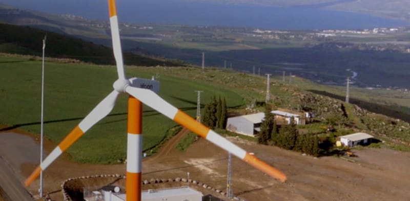 פרויקט טורבינות רוח של אפקון / צילום: אתר החברה