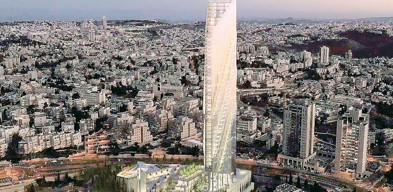 מגדל אפשטיין / הדמיה: משרד האדריכלים AS+GG