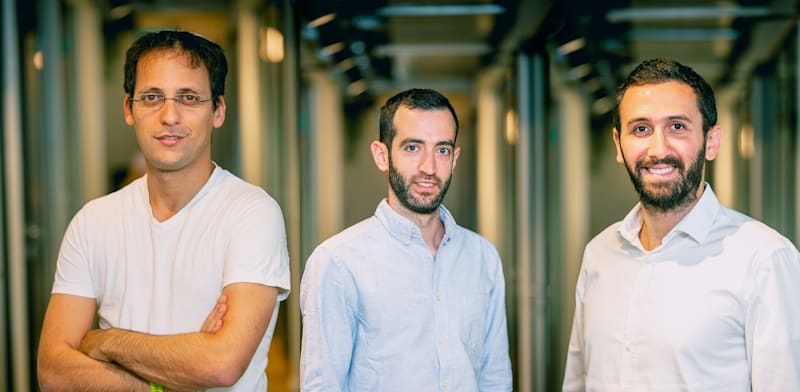 מייסדי Cyabra. מימין: דן ברמי, עידו שרגא, יוסף דאר