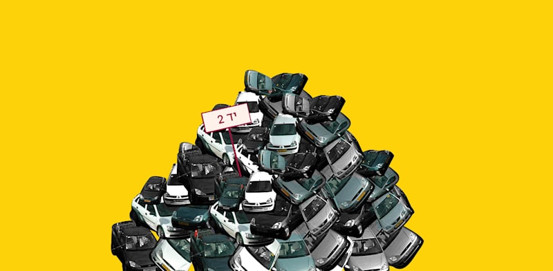 כשמכוניות חדשות נמכרות בהנחות ענק, לא קונים מכוניות יד שנייה / עיבוד: טלי בוגדנובסקי