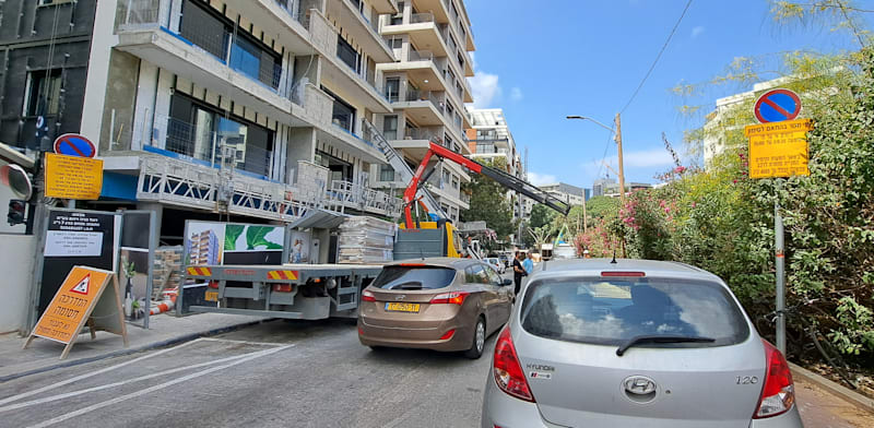 תמ''א 38 בשכונת חרוזים ברמת גן / צילום: טלי בוגדנובסקי