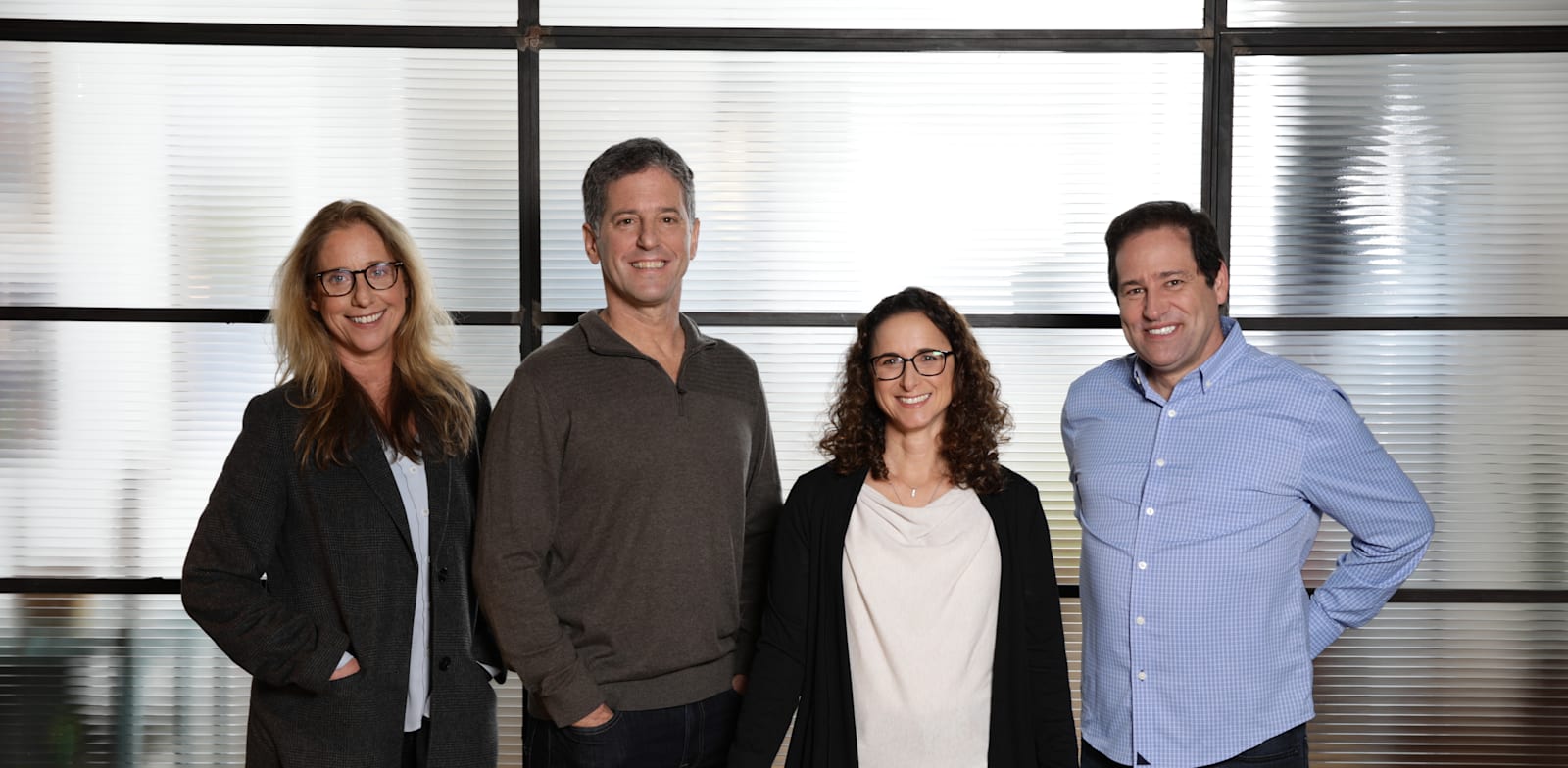 השותפים בקרן TLV Partners מימין: שחר צפריר, עדי יראל טולדנו, איתן בק ורונה שגב / צילום: TLV Partners