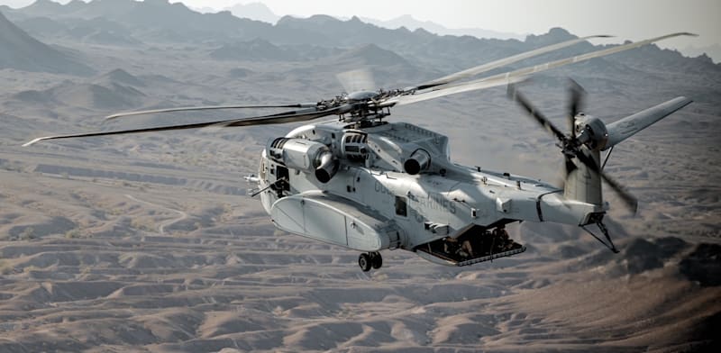 מסוק CH-53K של לוקהיד מרטין / צילום: לוקהיד מרטין/NAVAIR
