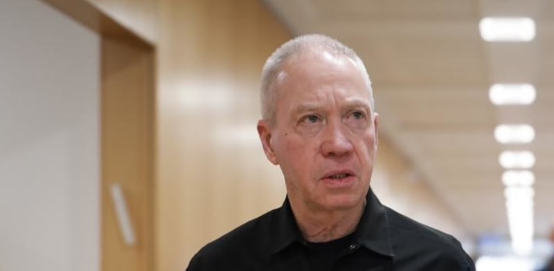 שר הביטחון יואב גלנט / צילום: שחר יורמן, דוברות משרד הביטחון