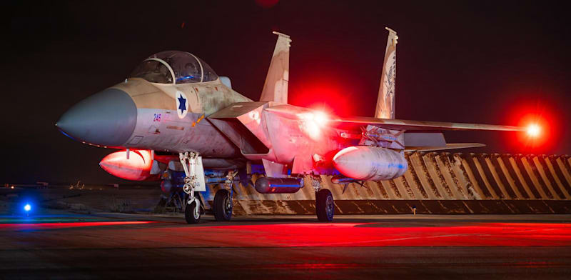 מטוס קרב F-15 / צילום: דובר צה''ל