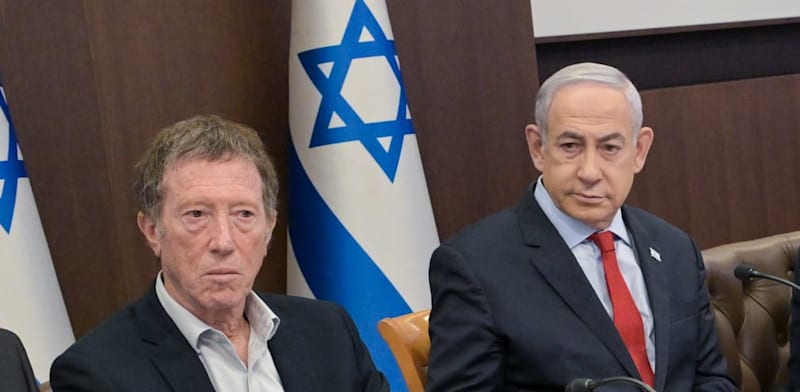 רה''מ בנימין נתניהו ואבי שמחון / צילום: קובי גדעון-לע''מ