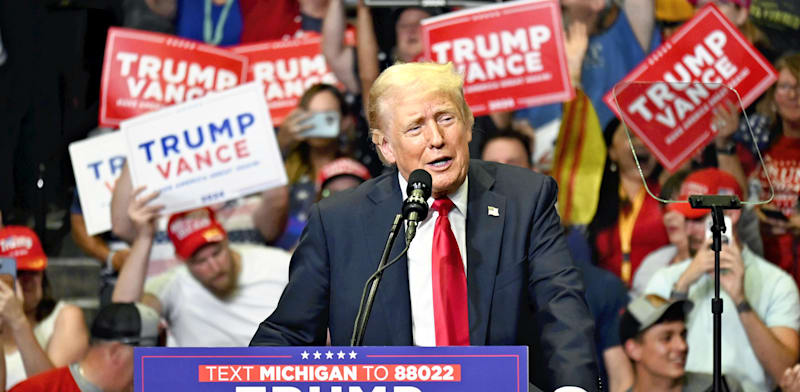 דונלד טראמפ. הצהרות שפוגעות באמינות של ארה''ב / צילום: Reuters, Takayuki Fuchigami