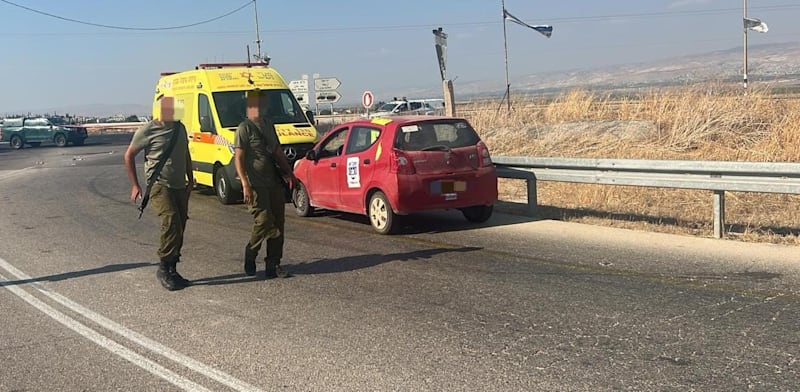 אזור הפיגוע / צילום: דוברות מד''א