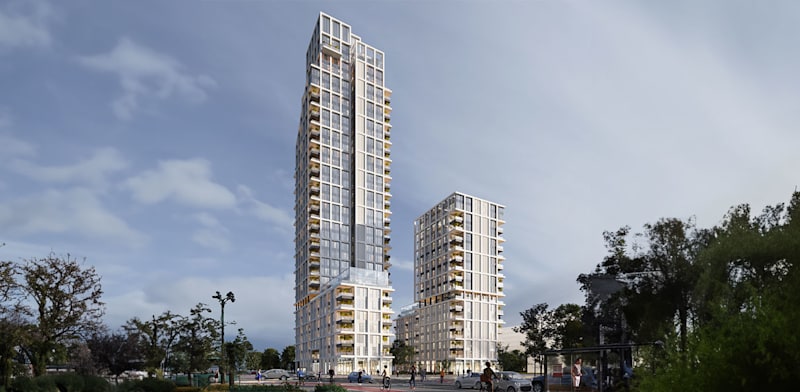 פרויקט שדה דב של קבוצת נחמיאס. ''המחיר משתנה בהתאם לפרויקט'' / צילום: אדריכל אבנר ישר