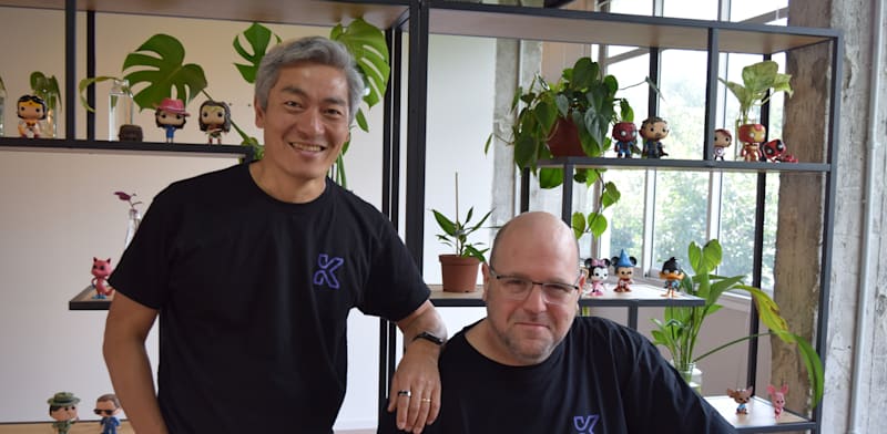 גדי עברון (ימין) וסוניל יו (שמאל), מייסדי חברת נוסטיק / צילום: חברת נוסטיק