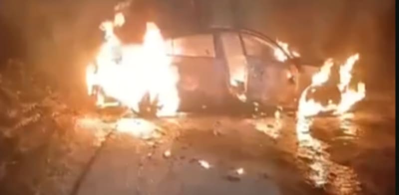 המהומות בכפר ג'ית, הערב / צילום: לפי סעיף 27א לזכויות יוצרים