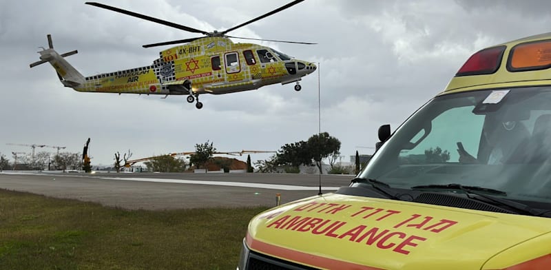 אמבולנס מד''א / צילום: דוברות מד''א