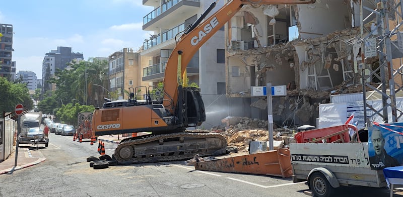 פינוי־בינוי ברמת גן / צילום: טלי בוגדנובסקי