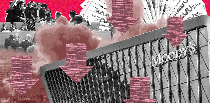 הורדת דירוג כפולה לישראל / עיבוד: טלי בוגדנובסקי, צילומים: עמית שאבי-ידיעות אחרונות, Shutterstock