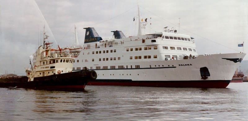 אוניית פאלומה של מנו ספנות, 1990 / צילום: באדיבות מנו ספנות