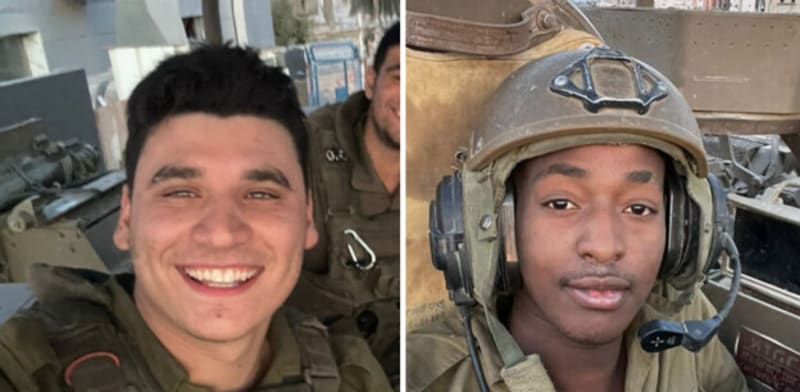 סמל אלישי יונג ז''ל וסמ''ר אופיר ברקוביץ' ז''ל / צילום: דובר צה''ל