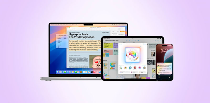 יישומי הבינה המלאכותית הגנרטיבית של אפל / צילום: יחצ אפל