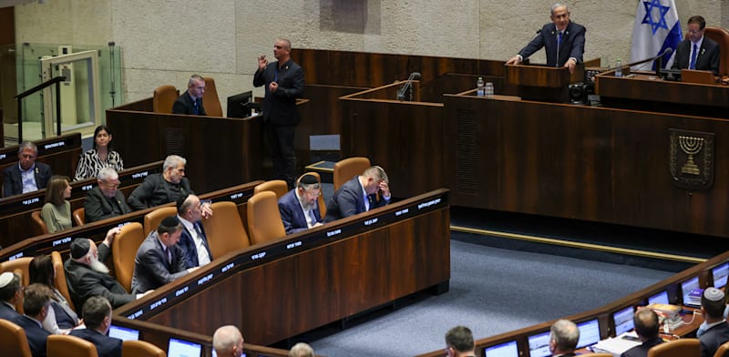 ישיבת פתיחה של המושב השלישי של הכנסת, לפני כשבועיים / צילום: נועם מושקוביץ', דוברות הכנסת